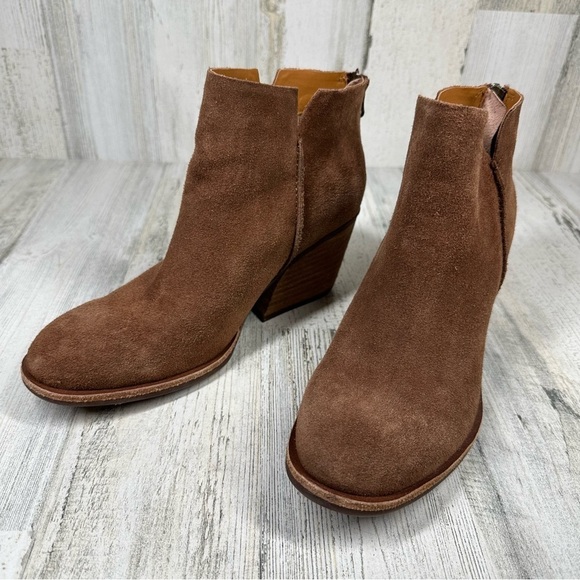 New Kork-Ease Chandra Suede Leather Bootie #1045 - Picture 2 of 11